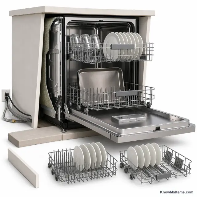Built-In Dishwasher product photograph matching this style definition