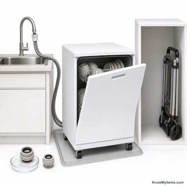 Portable Dishwasher product photograph matching this style definition
