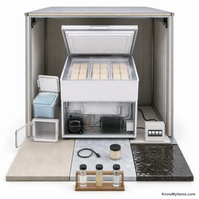 Chest Freezers product photograph matching this style definition