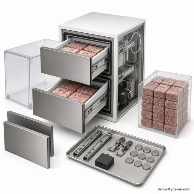 Freezer Drawers product photograph matching this style definition