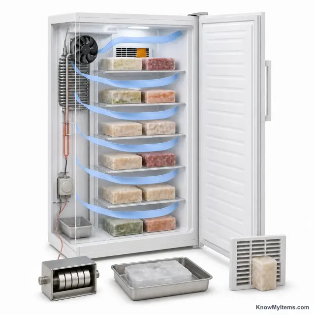 Frost-Free Freezers product photograph matching this style definition