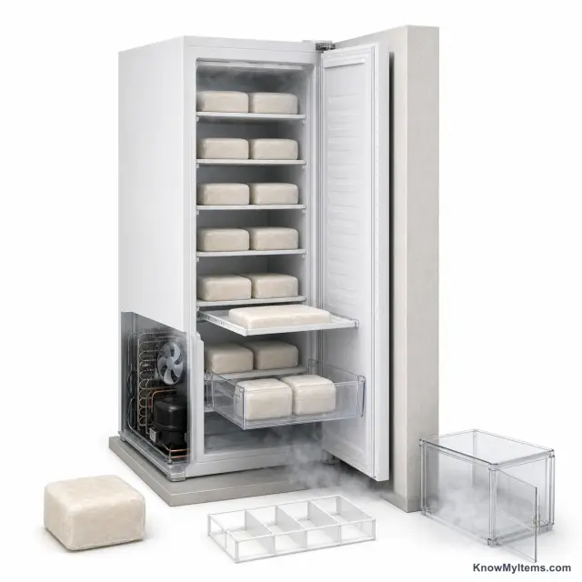 Upright Freezers product photograph matching this style definition