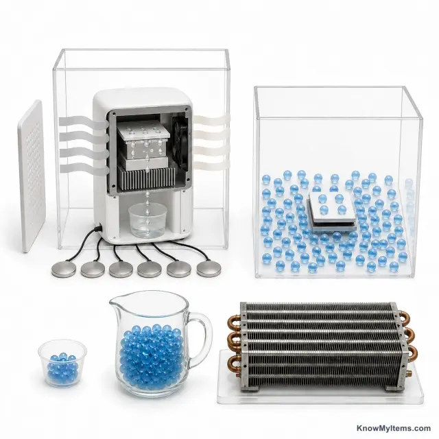 Thermoelectric Dehumidifier product photograph matching this style definition
