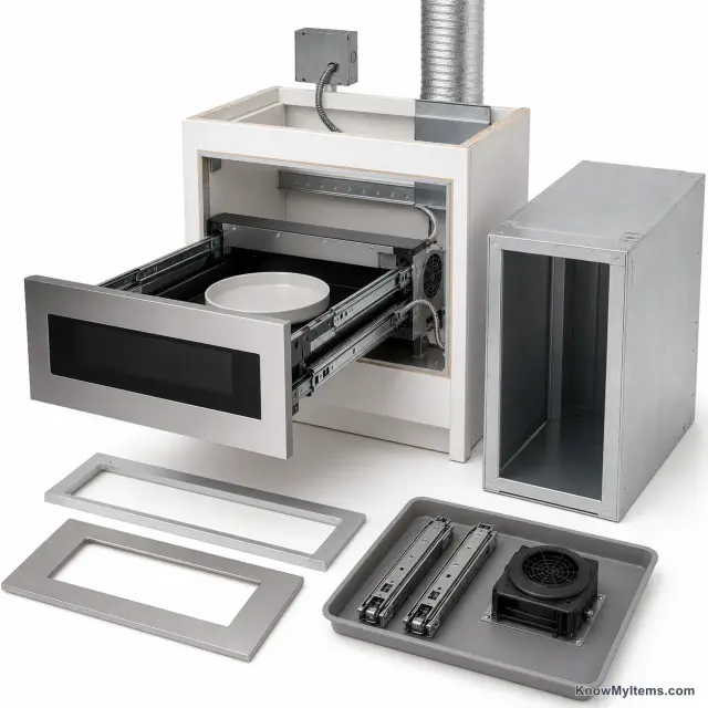 Built-In & Drawer Microwaves product photograph matching this style definition