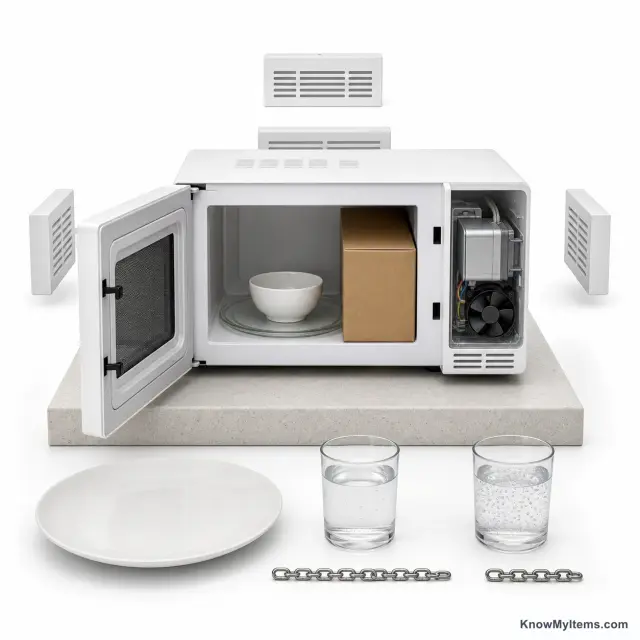 Compact Microwaves product photograph matching this style definition