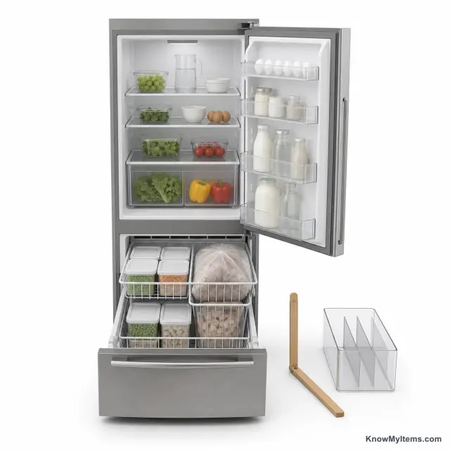Bottom-Freezer product photograph matching this style definition