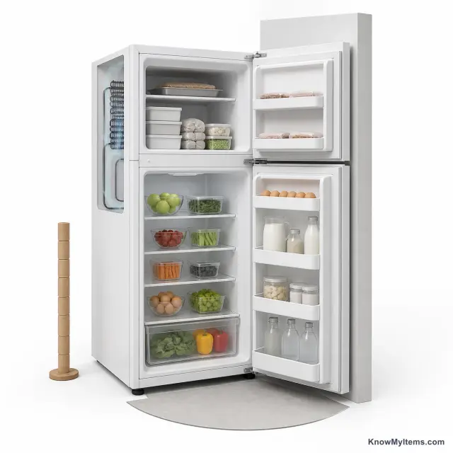 Top-Freezer product photograph matching this style definition