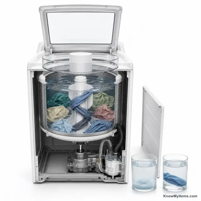 Agitator Top-Load product photograph matching this style definition