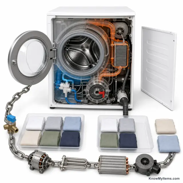 All-in-One Washer-Dryer product photograph matching this style definition
