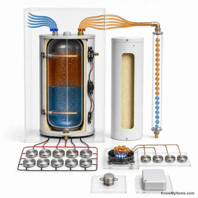 Electric Storage Tank Water Heater product photograph matching this style definition