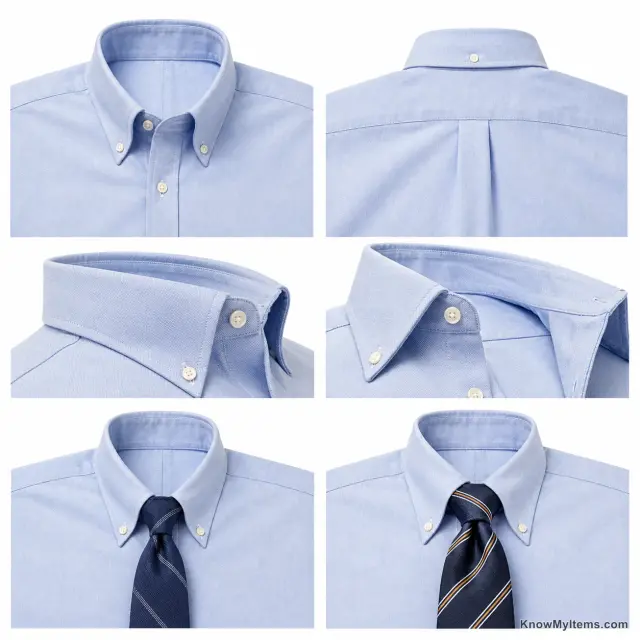 Button-Down Collar product photograph matching this style definition