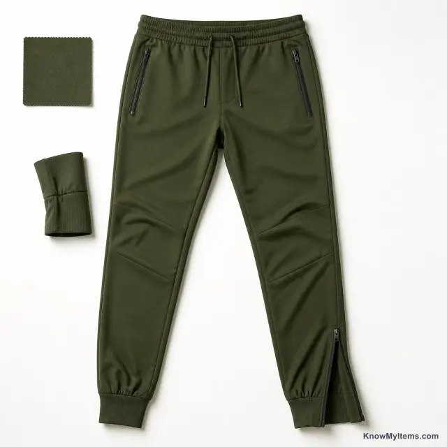 Joggers product photograph matching this style definition