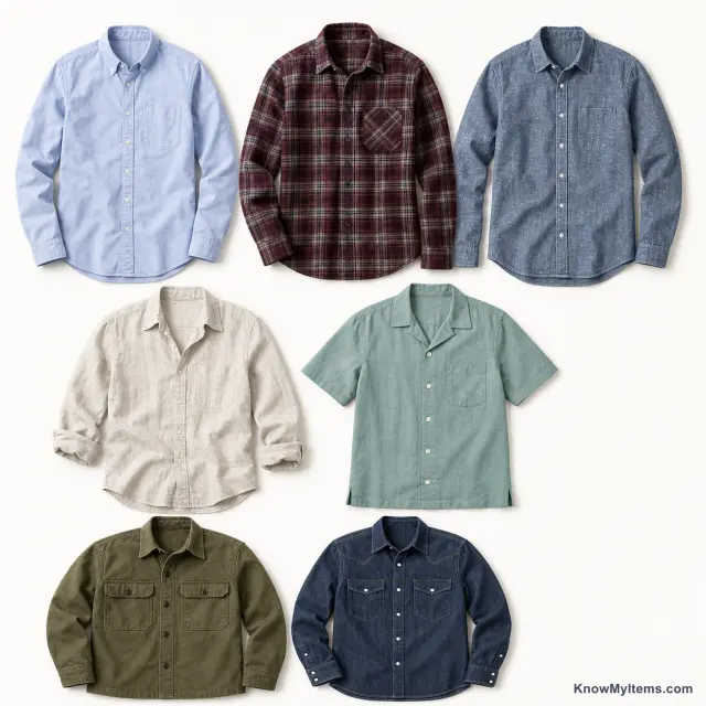 Men's Casual Shirts product photograph matching this buying guide