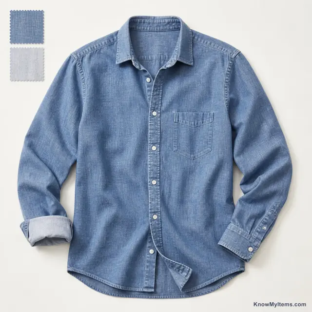Chambray Shirt product photograph matching this style definition