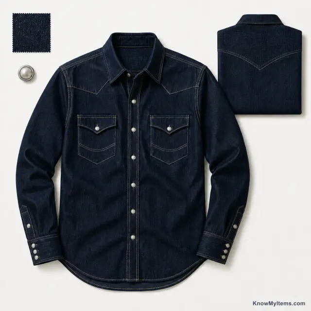 Western Shirt product photograph matching this style definition
