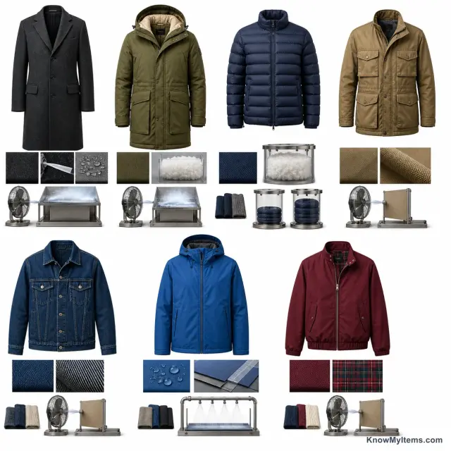 Men's Outerwear product photograph matching this buying guide