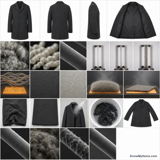 Wool product photograph matching this feature definition