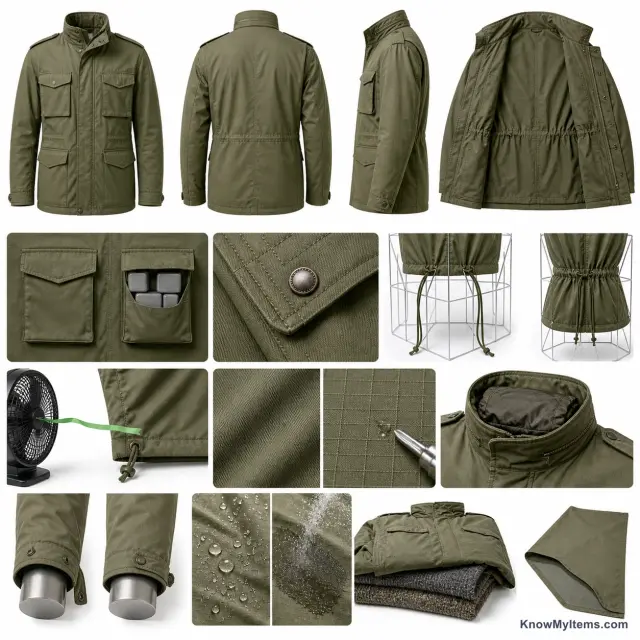 Field Jacket product photograph matching this style definition
