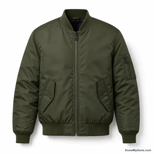 Bomber product photograph matching this style definition