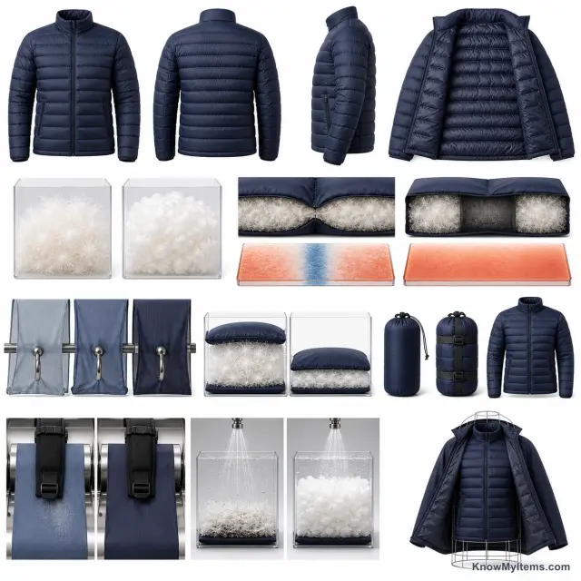 Puffer product photograph matching this style definition