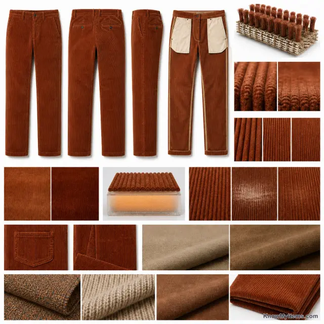 Corduroys product photograph matching this style definition