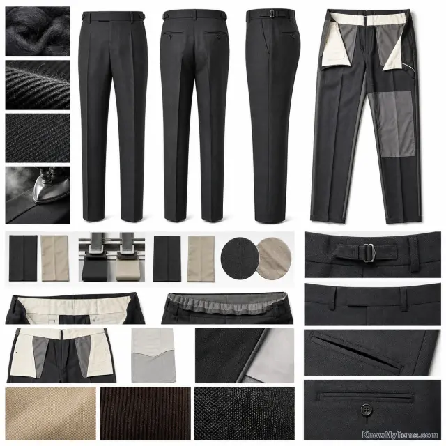 Dress Trousers product photograph matching this style definition