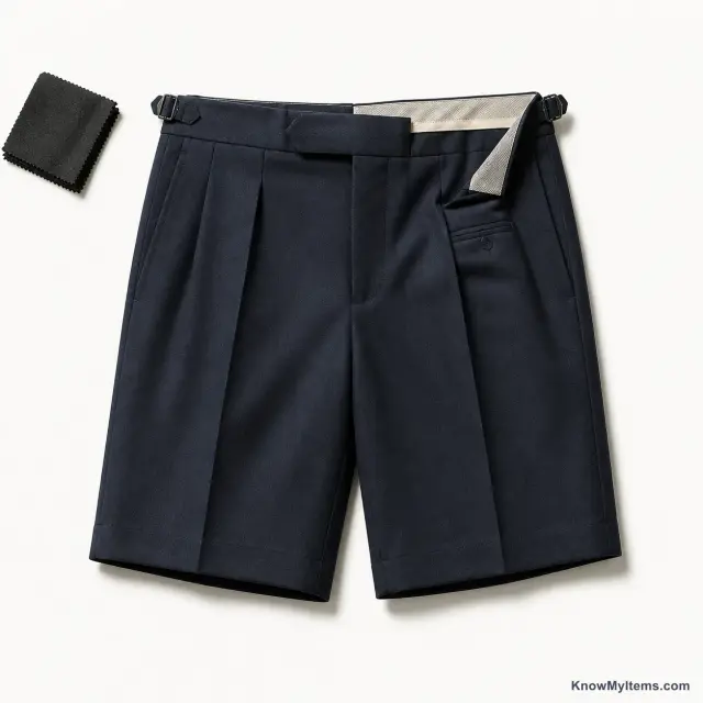 Tailored Shorts product photograph matching this style definition
