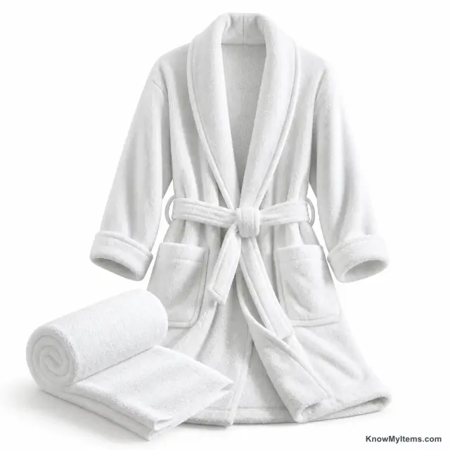 Terry Cloth Robe product photograph matching this style definition