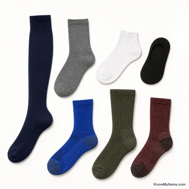 Men's Socks product photograph matching this buying guide