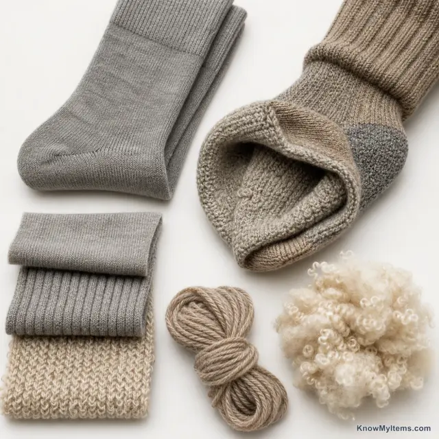 Wool product photograph matching this feature definition