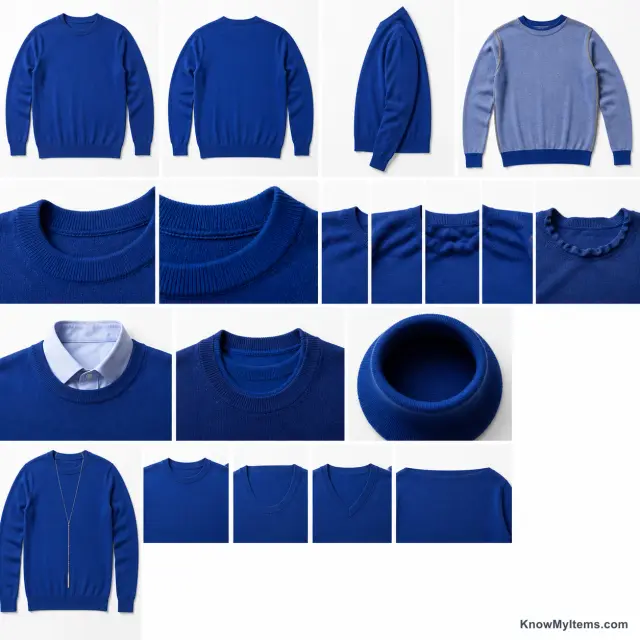 Crew Neck product photograph matching this feature definition