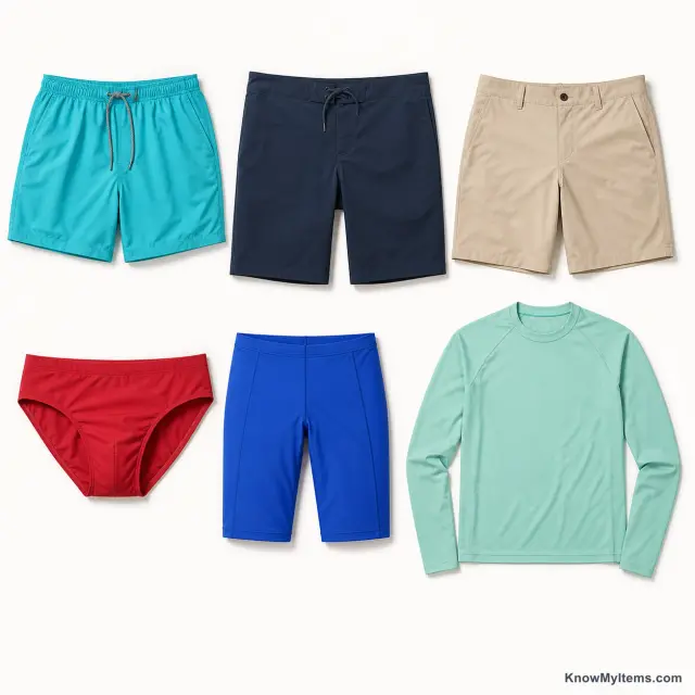 Men's Swim Trunks product photograph matching this buying guide