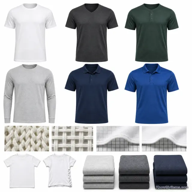 Men's Polos & T-Shirts product photograph matching this buying guide