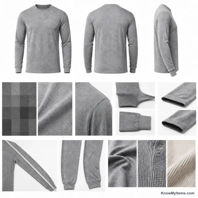 Long Sleeve Tee product photograph matching this style definition