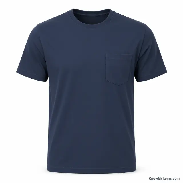 Pocket Tee product photograph matching this style definition