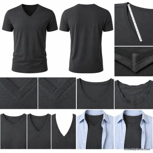 V-Neck Tee product photograph matching this style definition