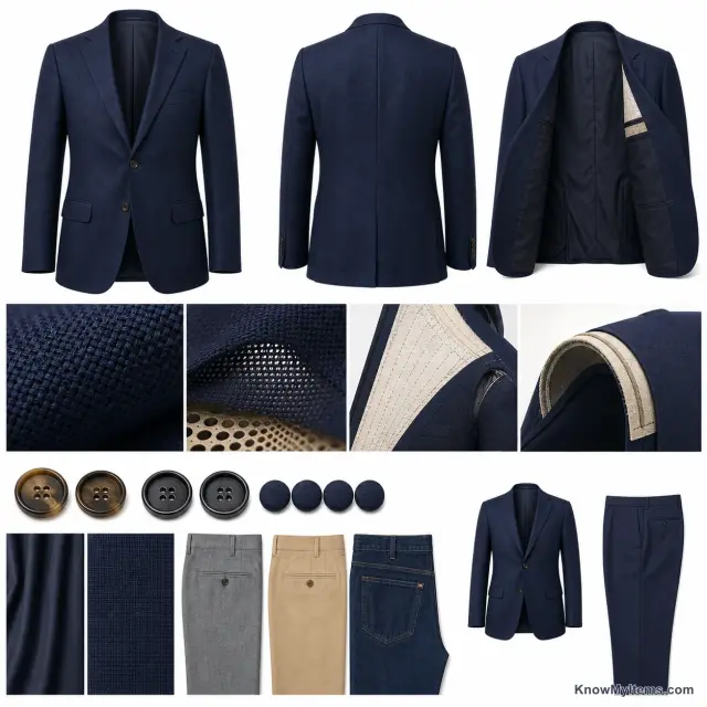 Blazer product photograph matching this style definition