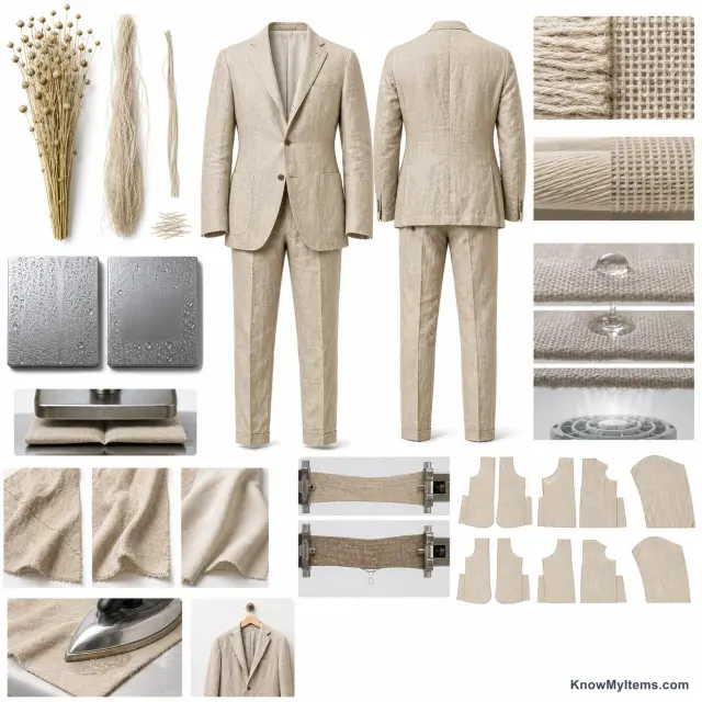 Linen product photograph matching this feature definition