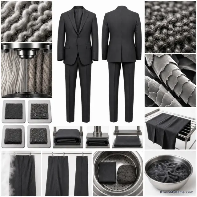 Wool product photograph matching this feature definition