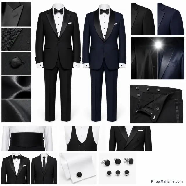 Tuxedo product photograph matching this style definition