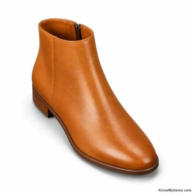 Almond Toe shown on Women's Ankle Boots
