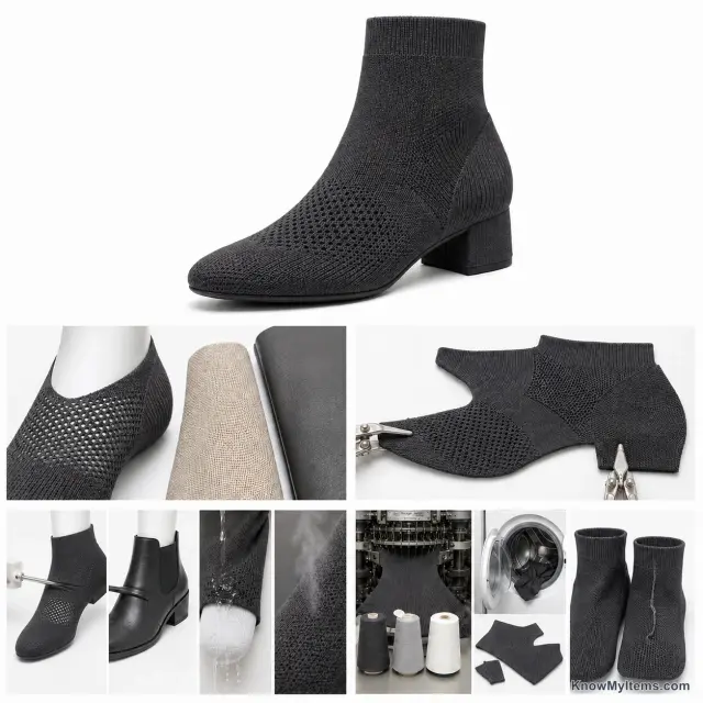 Knit product photograph matching this feature definition