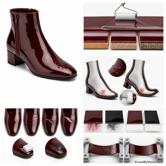 Patent Leather product photograph matching this feature definition