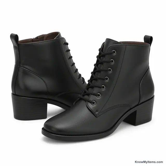 Lace-Up Bootie product photograph matching this style definition