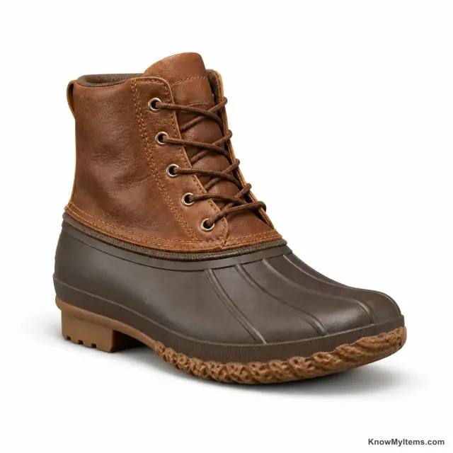 Duck Boot product photograph matching this style definition