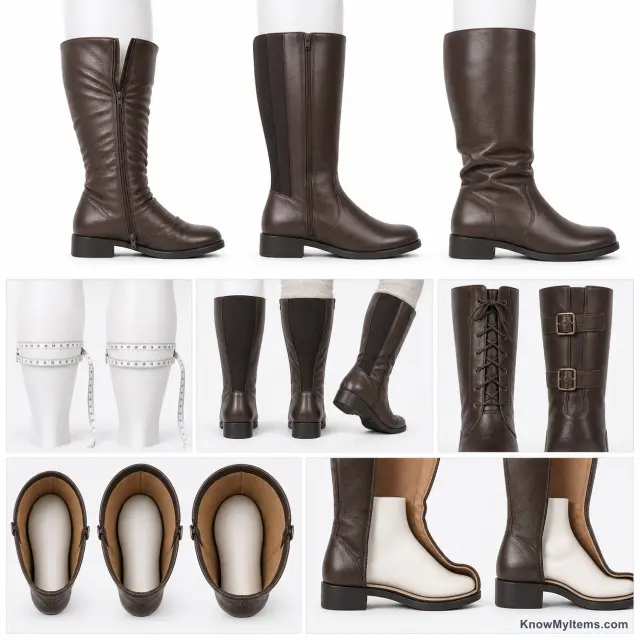Extra Wide Calf product photograph matching this feature definition
