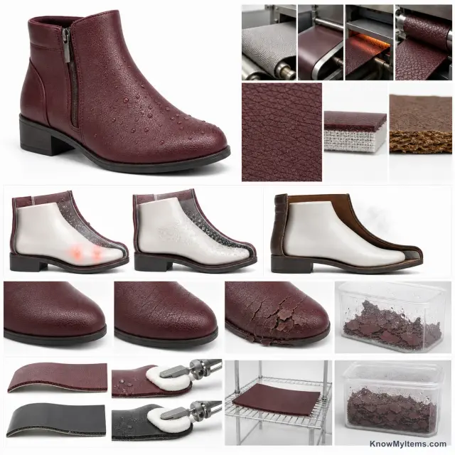 Faux Leather product photograph matching this feature definition