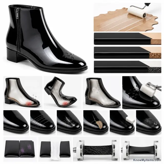 Patent Leather product photograph matching this feature definition