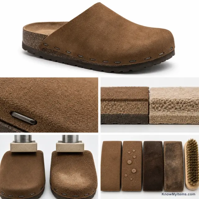 Nubuck product photograph matching this feature definition