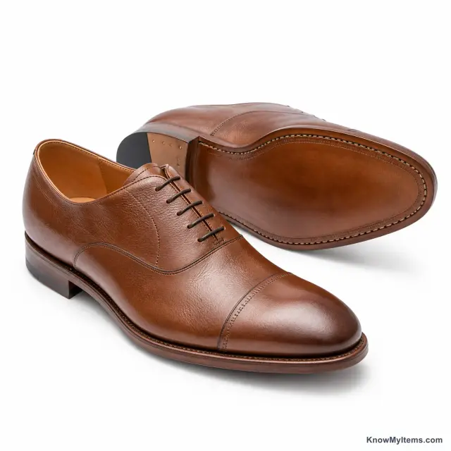 Leather product photograph matching this feature definition